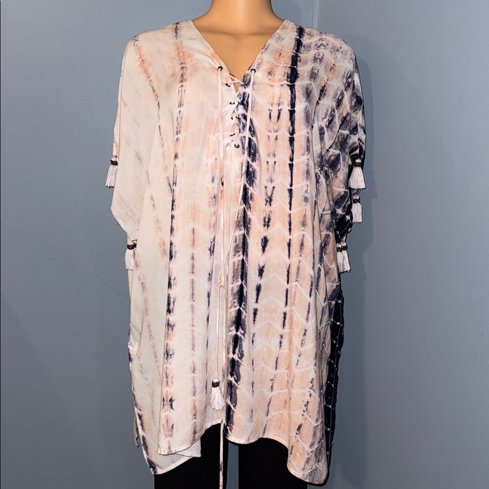 Olivaceous Tie-Dye Top - Size Medium
